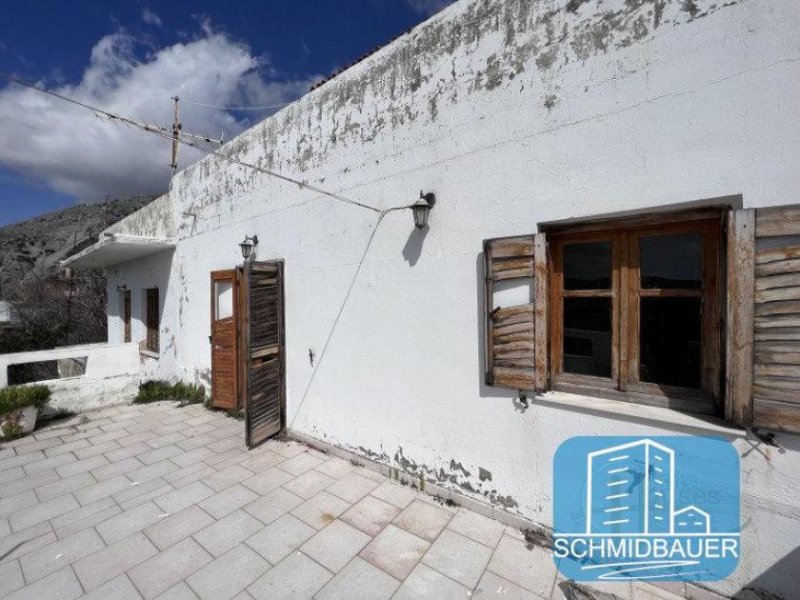 Viannos MIT VIDEO - Zum Verkauf auf Kreta, Viannos: Schönes Haus mit freiem Blick auf die malerische Landschaft zur Renovierung Haus